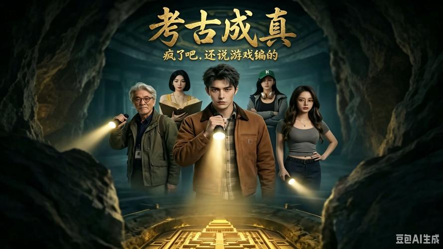 考古成真疯了吧，还说游戏编的（73集）AI短剧